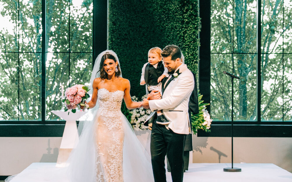 Elegant wedding at The Geraghty for Kristy and Corey Crawford in Chicago